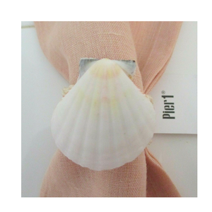 แหวนผ้าเช็ดปากเปลือกหอยเป็นมิตรต่อสิ่งแวดล้อมงานหัตถกรรมหรูหราตกแต่งโต๊ะแบบเวียดนามขายส่ง - Product Image 1