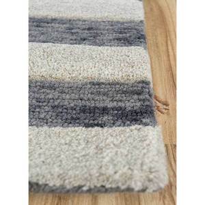 Contour Grey & Black <b>Hand</b> <b>Tufted</b> Wool <b>Rug</b> Large Area Tra-13166 Striped Pattern for Home Living Room Hallway New Room Carpet - Product Image 4