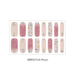 ShineB-tiras de Gel para uñas para niña, envolturas de uñas de princesa GELICA 45913 PINKMOON y pegatinas de uñas fáciles para salón, alta calidad, hechas en Corea - Product Image 2