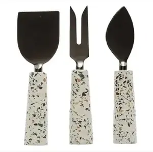 High Quality Stainless Steel Cheese <b>Knife</b> Set Durable <b>Sharp</b> Flatware For Home <b>Kitchen</b> Dining Serving And Table Use - Product Image 5