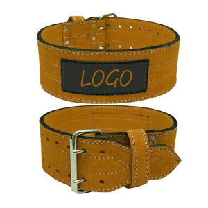 Cinturones de levantamiento de pesas para entrenamiento de fuerza, diseñados para rutinas de levantamiento serias, que ofrecen soporte lumbar durante sesiones intensas. - Product Image 4