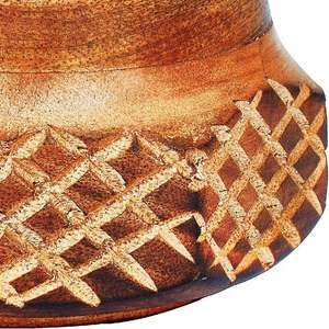 Nuevo tarro de madera rústica bote de cocina para especies de alimentos contenedor de almacenamiento de frutas secas tarro hogar hotel restaurante Decoración de cocina - Product Image 2