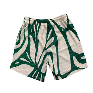 Shorts en maille pour hommes, tissu extensible, respirant, pour la course à pied, la gym, les activités sportives, shorts de sport en maille pour hommes, shorts d'entraînement élastiques - Product Image 2