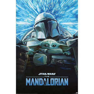 Affiche La Série Mandalorian Saison 3, décoration originale et créative pour la maison, affiche inspirée de Lightspeed - Product Image 1