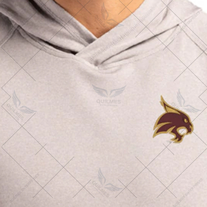 Sudadera con Capucha Personalizada al por Mayor para Hombre, Logotipo Personalizado de los Bobcats del Estado de Texas, Sudadera Deportiva Informal de Alta Calidad - Product Image 6