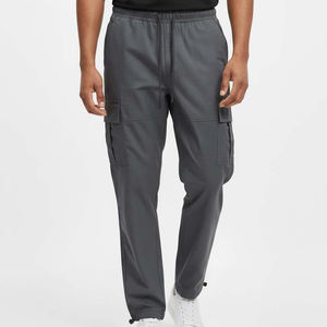 Pantalones Cargo Holgados de Pierna Recta para Hombre, Estilo Urbano, Bordados, Casuales, con Múltiples Bolsillos, Color Personalizado - Product Image 4