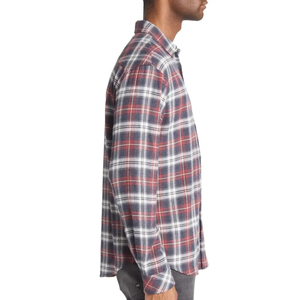 Camisas de Franela para Hombre, Diseño Personalizado, Camisa de Franela a Cuadros Transpirable - Product Image 4