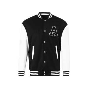 Chaqueta de béisbol personalizada UMRISPORTS para hombre, chaqueta universitaria deportiva con cuello levantado a la moda, ropa de calle informal de invierno - Product Image 2