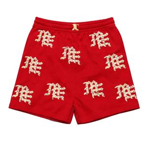 เสื้อผ้าแบรนด์อเมริกันแฟชั่นคุณภาพสูงแบบขายส่ง ผสมผสานสไตล์ไฮสตรีท ลายเพชร ย้อนยุค ทรงหลวม ปักลาย แห้งเร็ว เหมาะสำหรับออกกำลังกาย ฮิปฮอป สำหรับผู้ชาย - Product Image 5