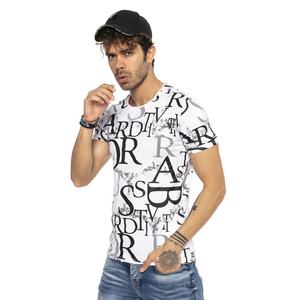 Camiseta Estampada Personalizada al por Mayor para Hombre, Ropa de Verano Informal con Cuello Redondo, Camiseta Estampada para Hombre, Ropa de Exterior, Camiseta de Diseñador Personalizada - Product Image 6