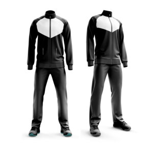 Derniers modèles de vêtements OEM 2023/2024 Nouveaux ensembles de survêtements pour hommes Personnalisez votre propre logo Survêtement à fermeture éclair pour hommes - Product Image 3