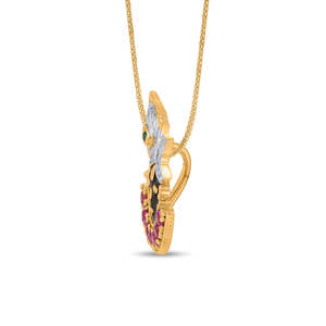Colgante Religioso Kanhaiya de Oro Fino, Amuleto para Joyería Devocional - Product Image 5