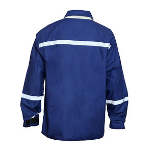 Vêtements de travail d'hiver, veste de travail avec bandes réfléchissantes, veste de sécurité personnalisée, vêtements de sécurité réfléchissants pour la construction - Product Image 3