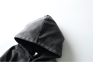 เสื้อสวมหัวแบบลำลองผ้าฟลีซผ้าฝ้าย100% 240กรัมปักโลโก้ได้ตามต้องการ - Product Image 4