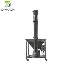 Eğimli toz burgu konveyör paslanmaz çelik hazne beton kum <span class=keywords><strong>spiral</strong></span> besleyici kuvars tozu vidalı konveyör - Product Image 4