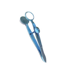 Pinces manuelles en acier inoxydable Desmarres 20mm Offre Spéciale instruments chirurgicaux ORL Base pour instruments chirurgicaux Chalazion - Product Image 5