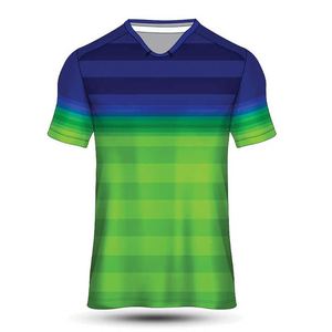 Jersey de Rugby de ajuste clásico, insertos de malla pesada, corte de cola atlética, área de impresión de pecho completo, tela transpirable amigable con la sublimación - Product Image 5