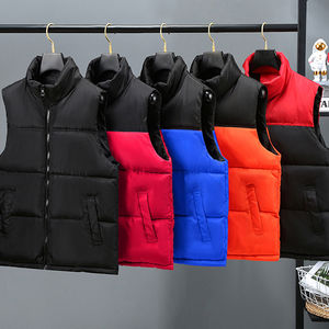 Venta Directa de Fábrica, Chalecos de Plumón para Hombre, Holgados, para Exteriores, Moda de Invierno, Estilo Casual, Talla Grande, Sin Mangas - Product Image 6