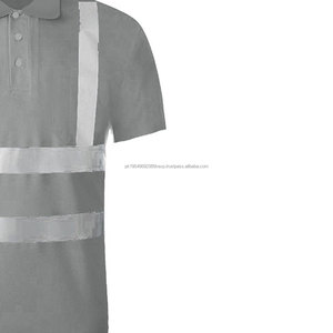 Camisa de Trabajo de Alta Visibilidad para Hombre, 190g, Algodón Puro, Reflectante, Ropa de Trabajo Duradera y Cómoda - Product Image 6