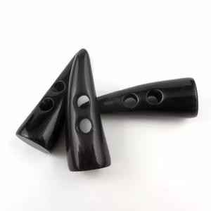 Bouton à bascule en corne 100% fait main, écologique, design moderne et haut de gamme, accessoires vestimentaires, véritable corne de bœuf, artisanat Saniya - Product Image 6