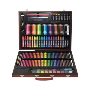 173 Mảnh Nghệ Sĩ Vẽ Và Viết Kit Với Màu Bút Chì Vải Trường Hợp Bằng Gỗ Nghệ Thuật Cung Cấp Thiết Lập - Product Image 2