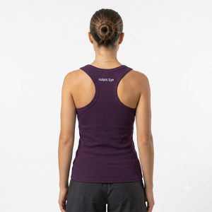 HAWK EYE SPORTS Débardeurs décontractés d'été pour femmes en Spandex/Polyester, couleur unie, à double doublure, avec bretelles réglables et col halter - Product Image 2