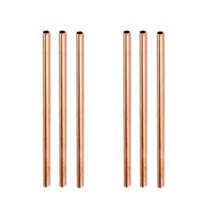 Barware Accessories Party Drink Accessories Cocktail <b>Straw</b> Copper Home & Bar Drinking <b>Straws</b> - Product Image 1