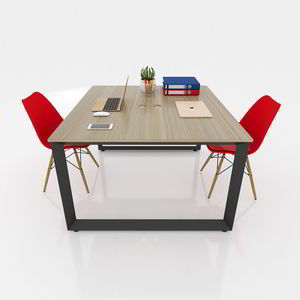 Patas para Escritorio NVTG012 1200x1200, Estructura Triangular de Acero, Ensamblaje Interconectable para Muebles de Oficina - Product Image 5