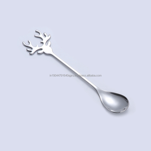 Cuchara de postre con forma de cabeza de ciervo de la mejor calidad - Product Image 6