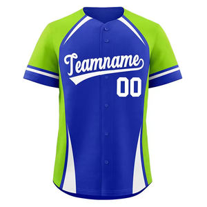 2024 Venta al por mayor Pakistán hizo Jersey de béisbol nuevo diseño transpirable precio razonable ropa de béisbol y softbol - Product Image 2