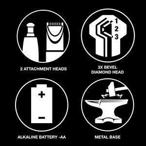 Tondeuse portable pour le nez, les oreilles et les sourcils en métal et plastique pour hommes, électrique ou alimentée par USB, pour usage domestique - Product Image 1