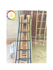 Échelle en bambou écologique du Vietnam | Léger et durable | Parfait pour la décoration de la maison, le stockage, l'affichage et l'utilisation pratique - Product Image 6