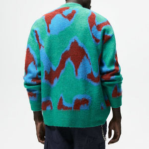 Pulls en tricot pour hommes de haute qualité, nouvelle conception, sur mesure, 2025, tricot en laine, pull élégant pour hommes - Product Image 2