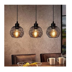 Lámpara colgante de metal moderna para decoración de hogar, oficina y restaurante, mejor precio, suministro directo de fábrica para decoración de pared de salón - Product Image 4