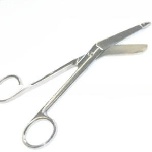 กรรไกรลิสเตอร์คุณภาพพรีเมี่ยมสำหรับผ้าพันแผลใบมีดโค้ง14ซม. สำหรับตัดผ้าพันแผลเครื่องมือผ่าตัด - Product Image 6