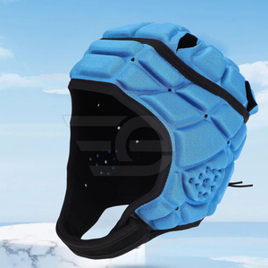 Casques de rugby professionnels avec doublure en mousse absorbant les chocs, ajustement sécurisé, sangle réglable, protection pour les entraînements et les matchs - Product Image 4