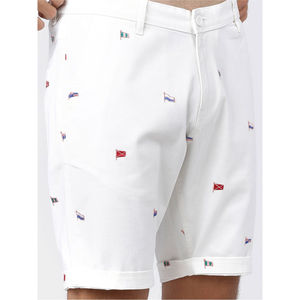 Short élégant en maille/coton de polyester personnalisé Oem 2025 pour hommes Short de gymnastique personnalisé pour hommes, de fitness, de sport, d'entraînement et de course pour hommes - Product Image 3