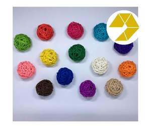 Boule de rotin Décor fait main Expédié du Vietnam-Conceptions de boules de rotin personnalisables en grande quantité pour l'exportation avec la meilleure offre - Product Image 6