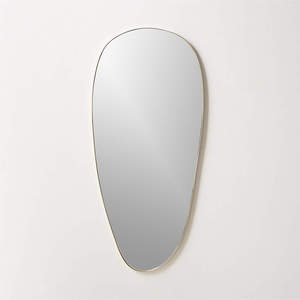 Modern <b>Silver</b> Wall <b>Mirror</b> with Customizable Frame Perfect for Home or Office Decor Featuring a Durable and Stylish <b>Silver</b> - Product Image 3