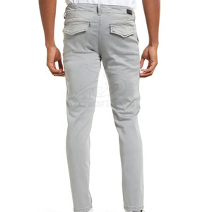 กางเกงคาร์โก้ลำลองผู้ชายไซส์ใหญ่ ผ้าฝ้าย 100% แห้งเร็ว เป็นมิตรกับสิ่งแวดล้อม น้ำหนักเบา เหมาะสำหรับออกกำลังกายกลางแจ้ง ปรับแต่งโลโก้ได้ พร้อมกระดุม - Product Image 3