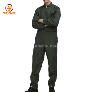 2025 Wholesale Low Price <b>Men</b> Safety Coverall Suit Flame Retardant Workwear Hi Vis Antistatic Coverall <b>Working</b> Uniform OEM - Product Image 3