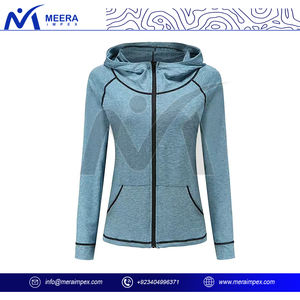 Sweat à capuche élégant pour femmes coupe classique poignets côtelés coton doux sans effort Chic Streetwear Design pour l'hiver brodé ODM chaud - Product Image 2