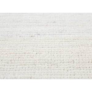 Alfombra de Lana Contorneada Hecha a Mano en Color Marfil - Hwl-261 9x12 Rectangular para Decoración de Sala de Estar, Color Sólido, Técnica de Tejido a Mano, para Adolescentes - Product Image 3