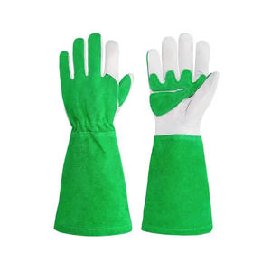 Gants de soudage en cuir de vachette de qualité supérieure pour une utilisation intensive avec des gants en cuir de protection des mains renforcés à grain complet pour hommes - Product Image 4