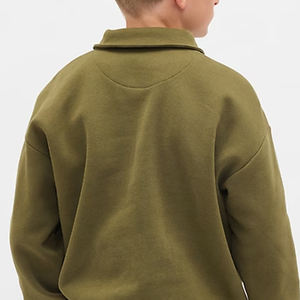 Sudadera de Alta Calidad con Diseño Casual de Manga Larga, Precio Económico, para Niños, para Pedidos al por Mayor, Color Sólido - Product Image 5