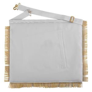 ผ้ากันเปื้อนพิธีกรรมสก็อตช์ระดับ 33 - ปักมือด้วยดิ้นทอง ปีกขึ้น ทุกธงชาติที่กำหนดเองได้ - Product Image 6