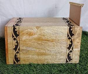 แฮนด์เมด Rosewood Urn กล่องนกพิมพ์ออกแบบงานศพผู้ใหญ่อนุสรณ์ของที่ระลึก Urn กล่องสําหรับมนุษย์ Ashes บ้านตกแต่งรายการ - Product Image 6