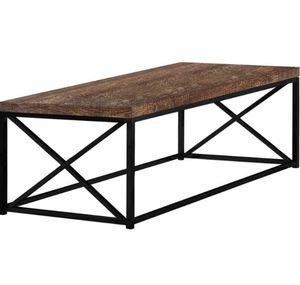 โต๊ะกาแฟแบบอุตสาหกรรมโต๊ะไม้และโลหะโต๊ะค็อกเทลเฟอร์นิเจอร์ไม้และอุตสาหกรรม - Product Image 2