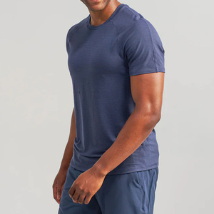 T-shirt à manches courtes unisexe imprimé sur mesure 100% coton tissu doux respirant avec logo personnalisé pour hommes et femmes - Product Image 2