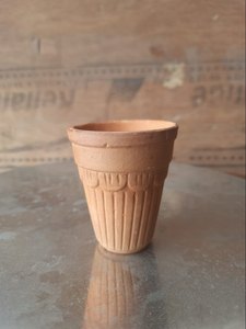 ถ้วยดินเผาดินเผารูปกรวยเป็นมิตรต่อสิ่งแวดล้อมถ้วยชากาแฟ lassi kulfi - Product Image 4